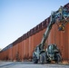 Engineers fortify border wall near DeConcini Crossing