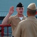 Naval Museum hosts a re-enlistment