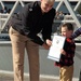 Afternoon re-enlistment aboard the USS Wisconsin (BB 64)