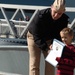 Afternoon re-enlistment aboard the USS Wisconsin (BB 64)