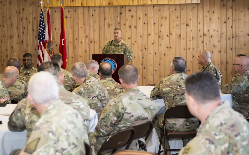 Florida Army National Guard leaders roll out the red carpet for retiring soldiers