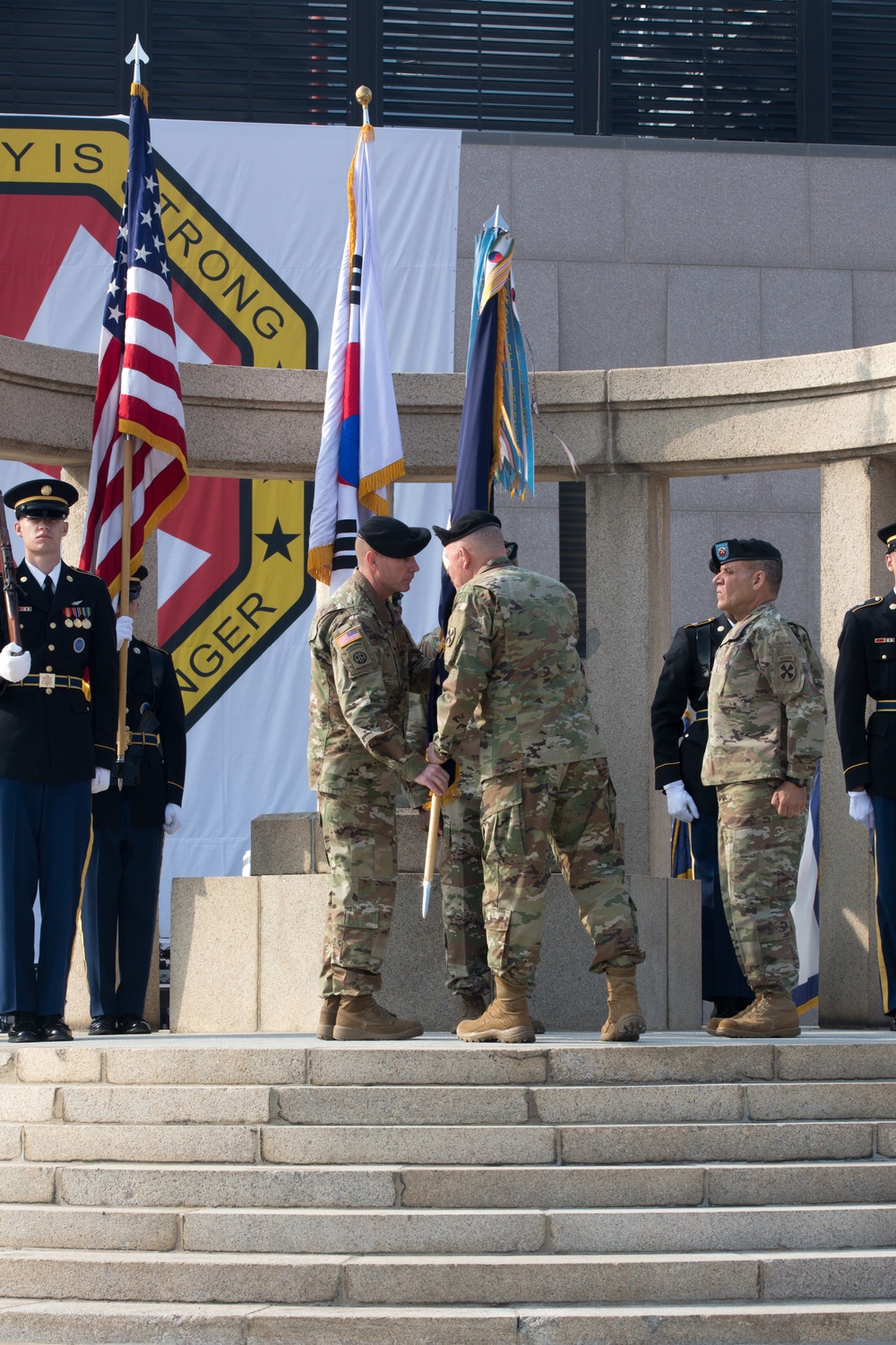 Eighth Army Change of Responsibility