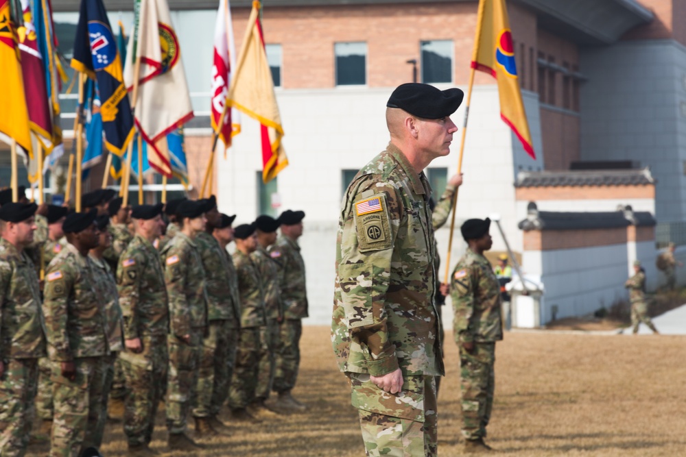 Eighth Army Change of Responsibility