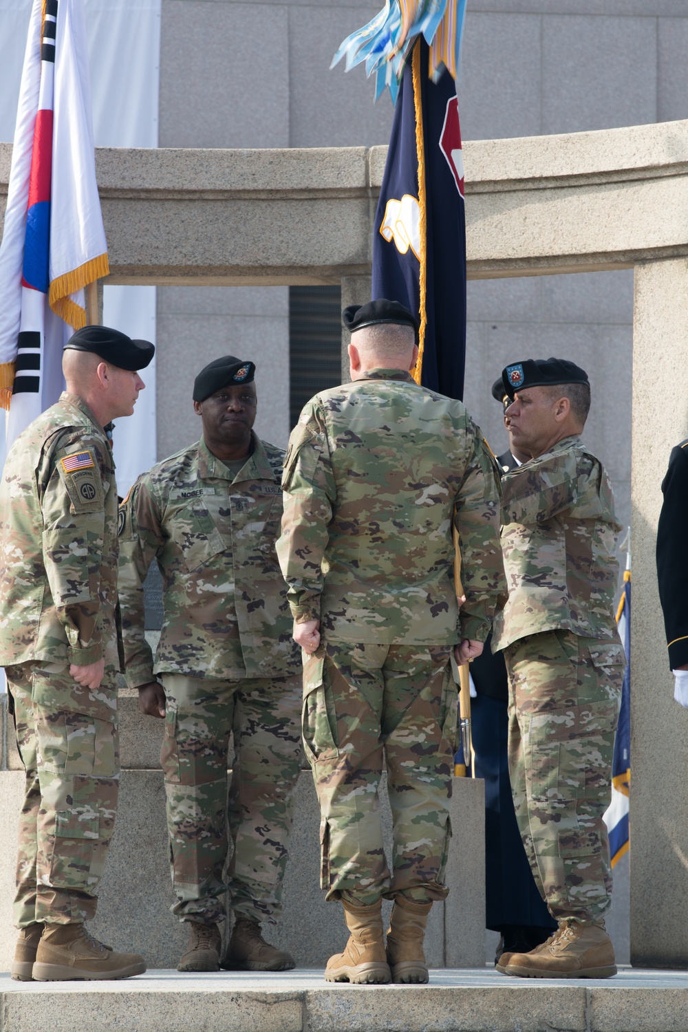 Eighth Army Change of Responsibility