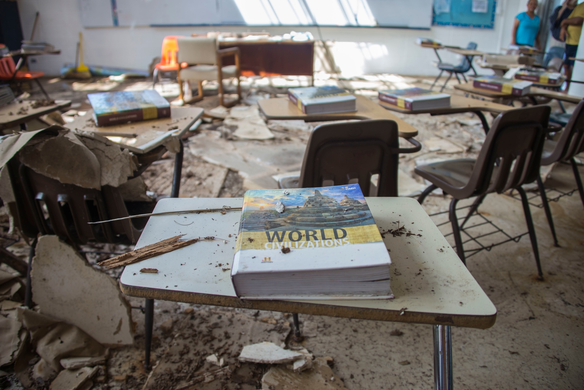 DVIDS - Images - Hopwood Middle School Severely Damaged by Super
