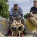 Soldiers and Firefighters Clean up After Flooding at Camp Arifjan