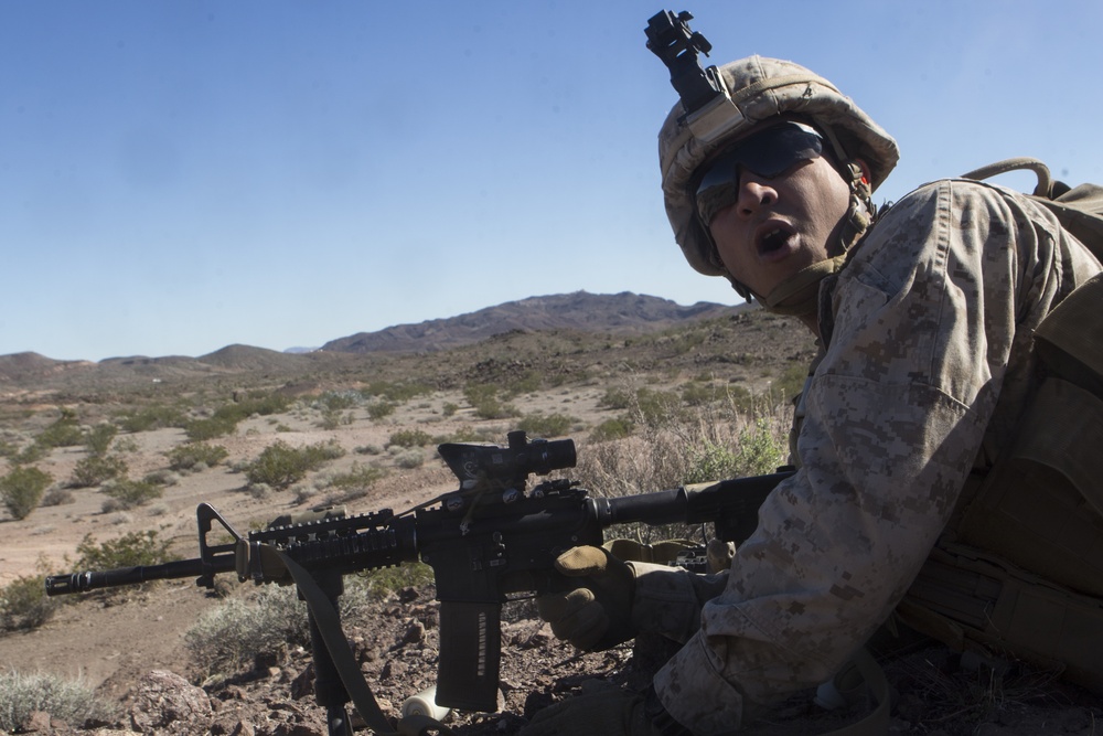 1st Battalion, 8th Marine Regiment participates in Regimental Assault Course
