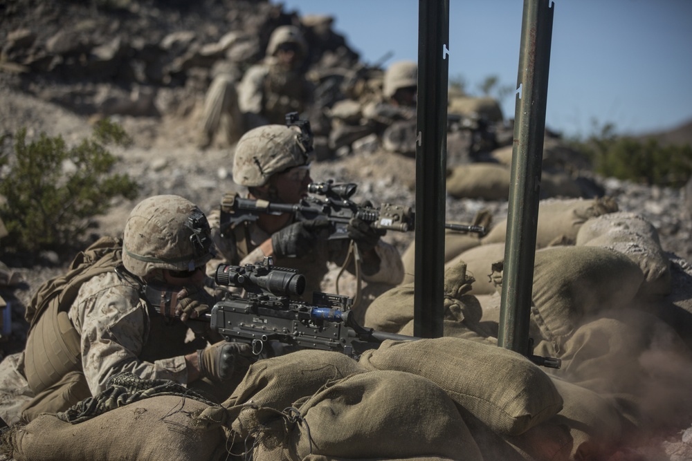 1st Battalion, 8th Marine Regiment participates in Regimental Assault Course