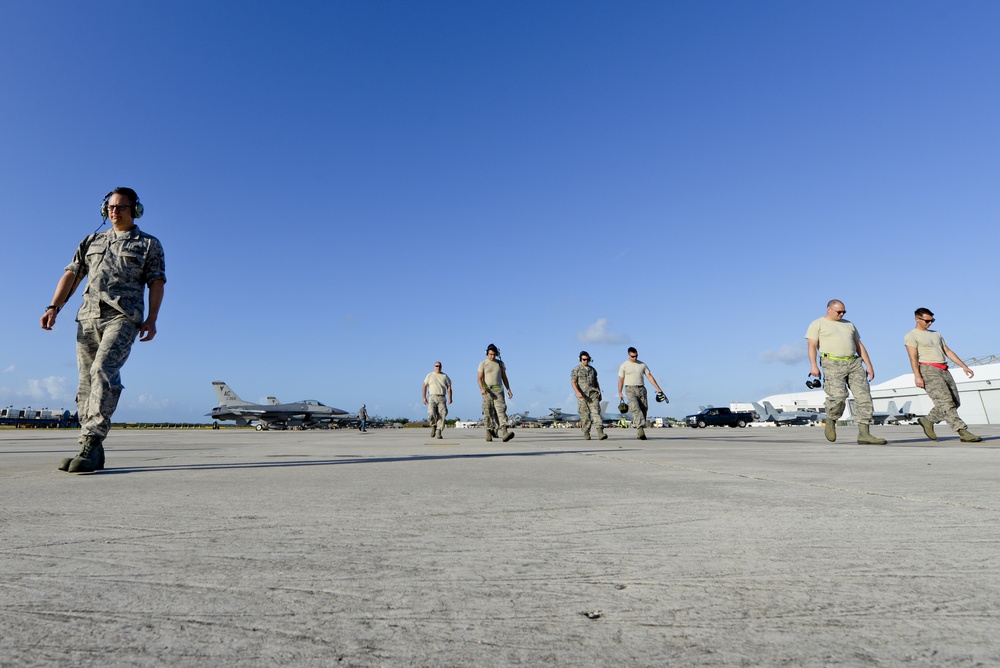 177th Fighter Wing trains in Key West