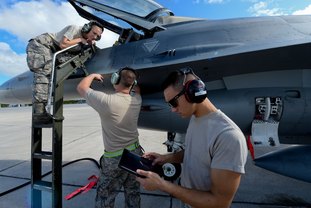 177th Fighter Wing trains in Key West