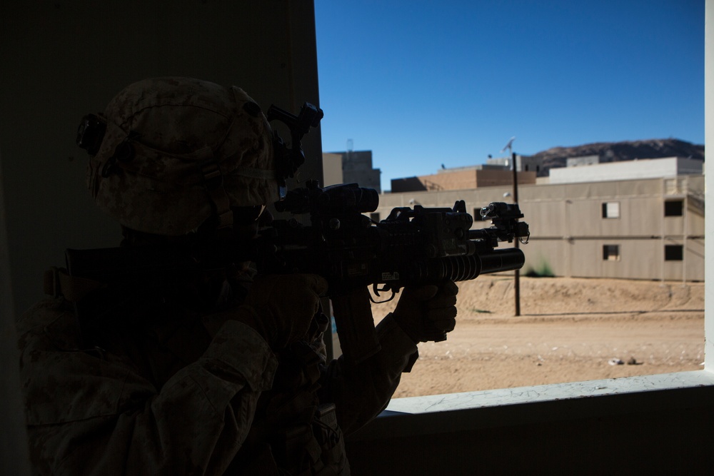 1/8 conducts battalion sized MOUT clear