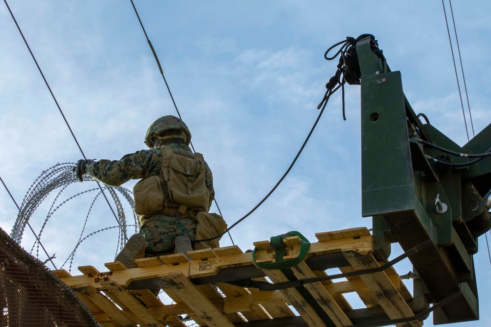 Marines Fortify Calexico West Port of Entry