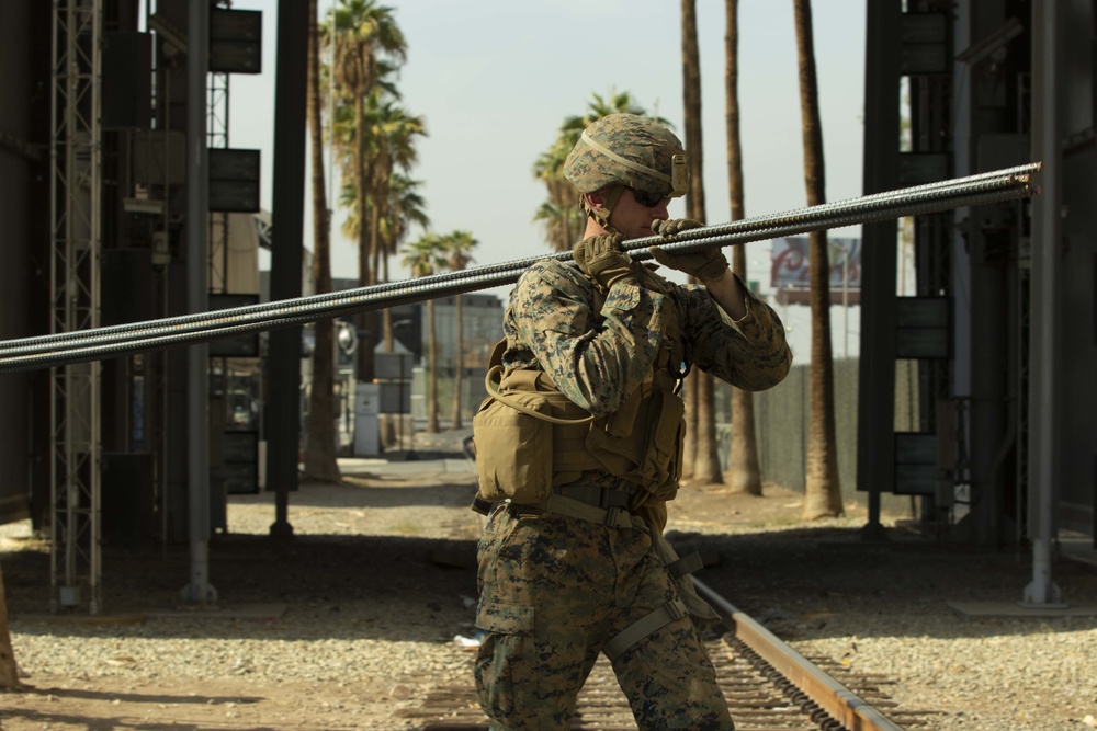 Marines Fortify Calexico West Port of Entry