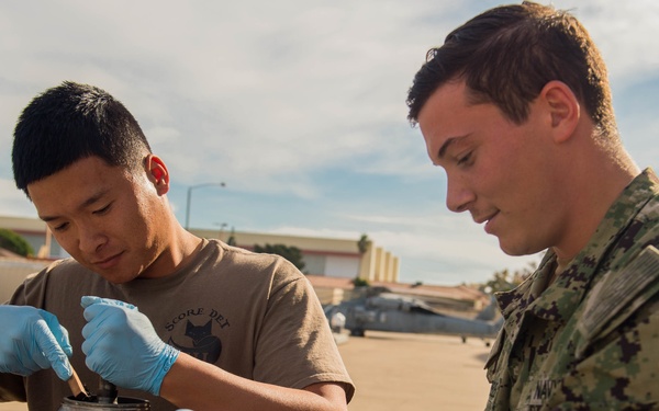 HSC-3 Helo Maintenance