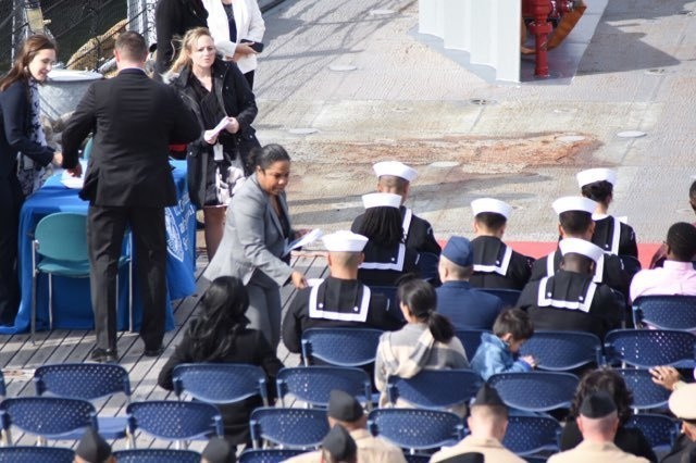 Naval Museum hosts a naturalization ceremony