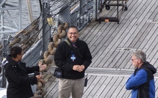 Museum staff members