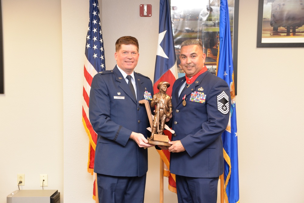 CMSgt. Jimenez retires from TANG after 28 years of service