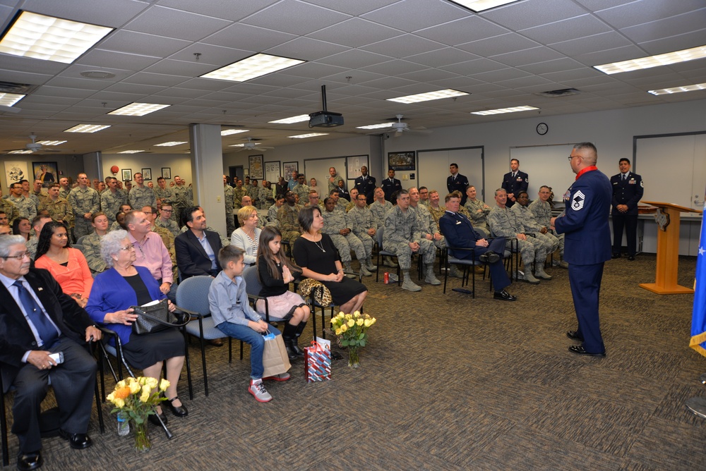 CMSgt. Jimenez retires from TANG after 28 years of service