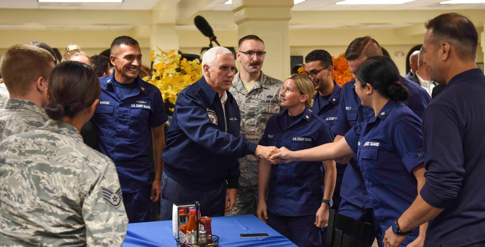 Vice President Pence visits Andersen AFB