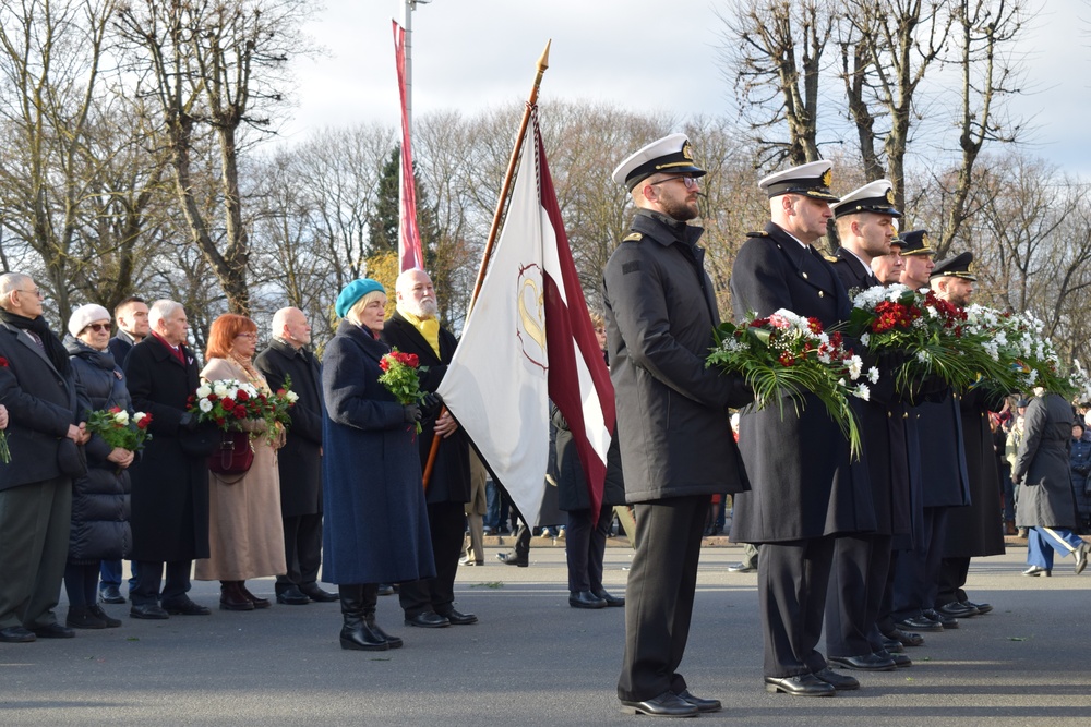 Michigan National Guard celebrates 100th anniversary of Latvian independence with State Partners