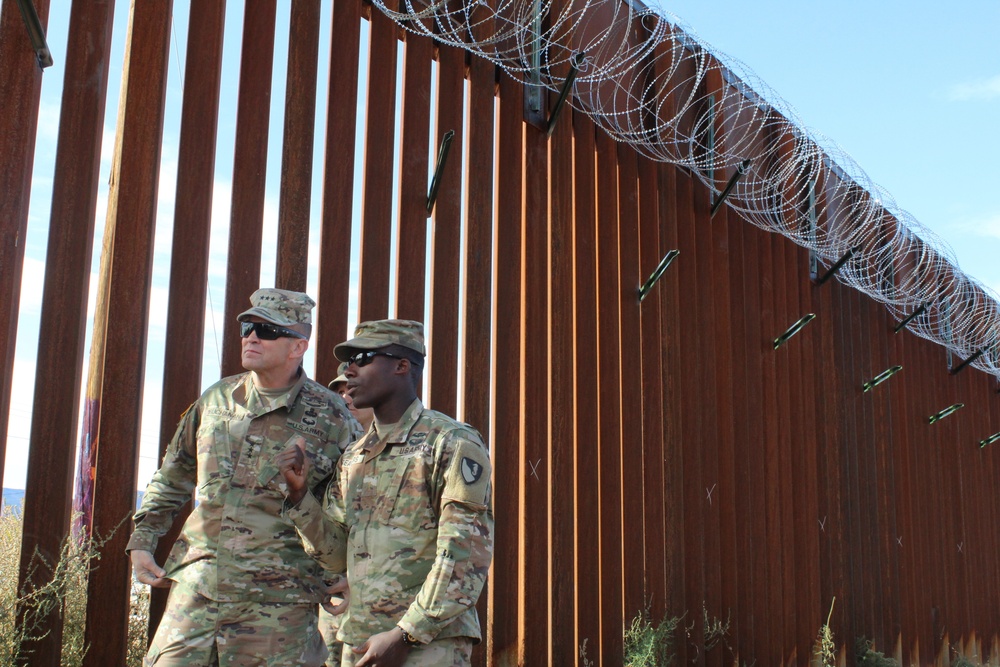 Lieutenant General Buchanan Visits Arizona Ports of Entry