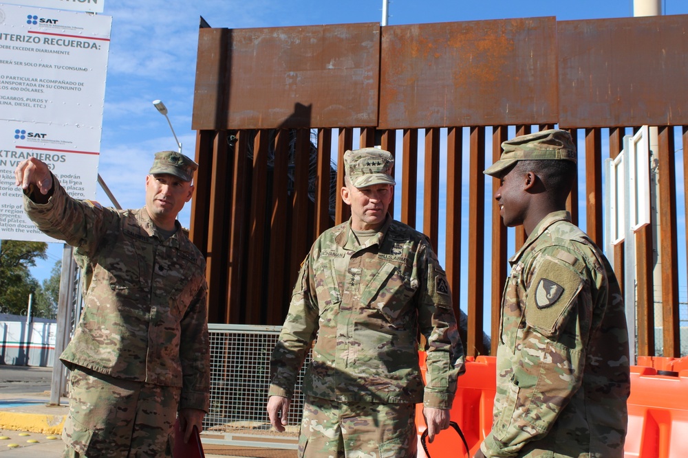 Lieutenant General Buchanan Visits Arizona Ports of Entry