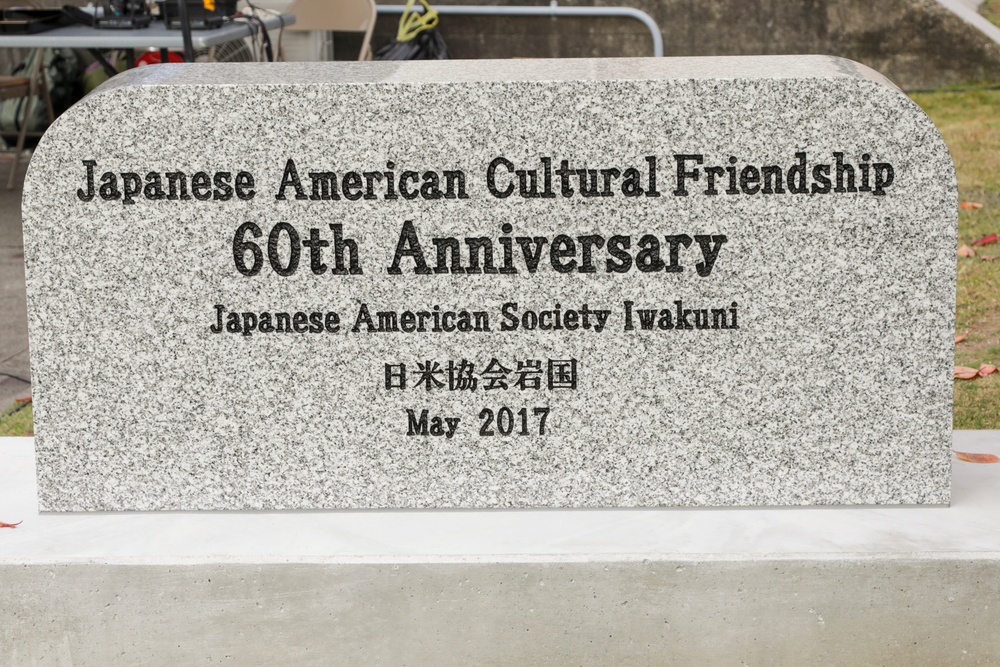 JAS conducts Japanese American Cultural Friendship 60th anniversary ceremony at MCAS Iwakuni