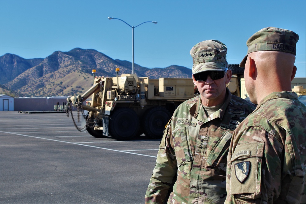 Lieutenant General Buchanan Visits Arizona Ports of Entry