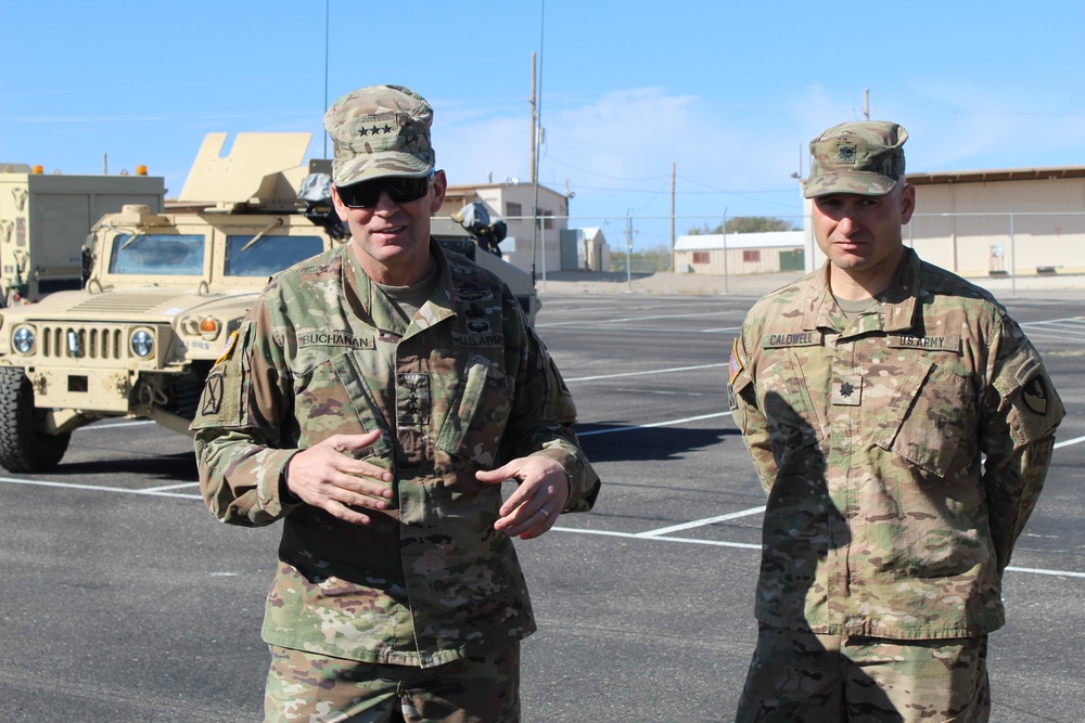 Lieutenant General Buchanan Visits Arizona Ports of Entry