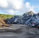 Debris Piles from Super Typhoon Yutu
