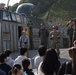 Children take a tour of Naval Beach Unit 7 facilities