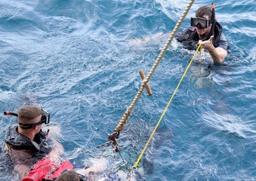 USS Green Bay Search, Rescue Training