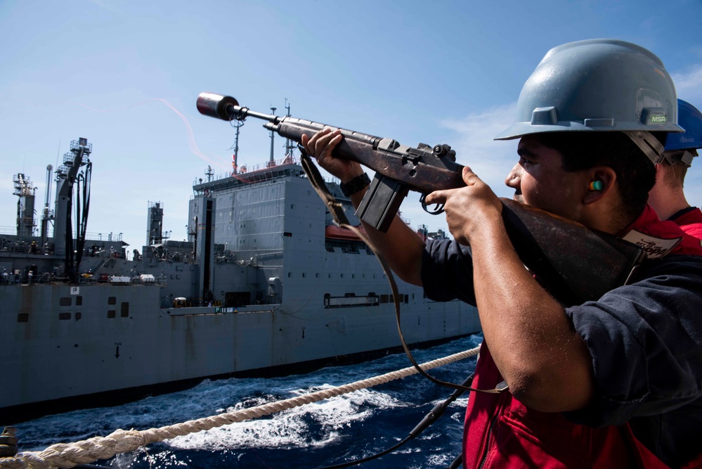 USS Green Bay, USNS Wally Schirra RAS