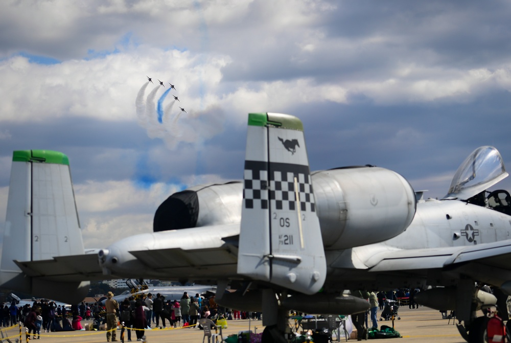 A-10 greets visitors at Sacheon Air Show