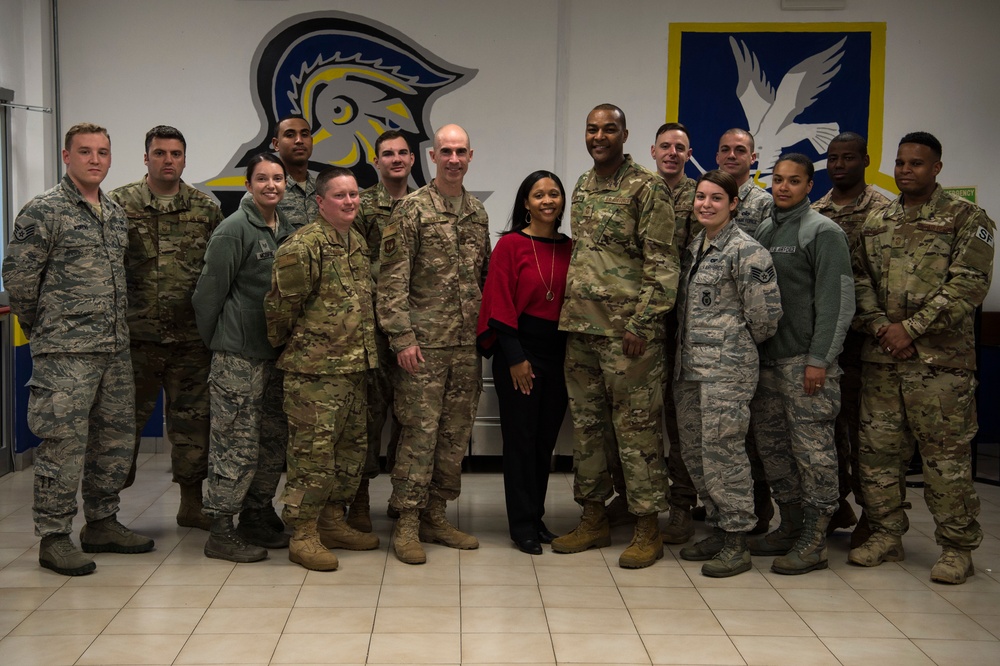 52nd FW leadership visits 704th MUNSS