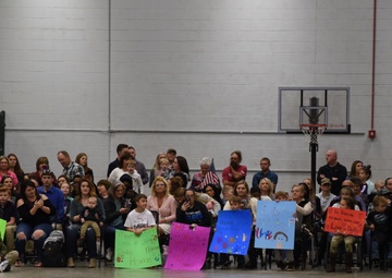 2-263rd Air Defense Artillery Soldiers welcomed home from NCR