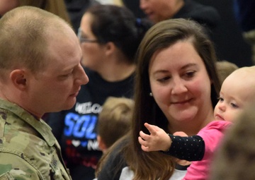 2-263rd Air Defense Artillery Soldiers welcomed home from NCR