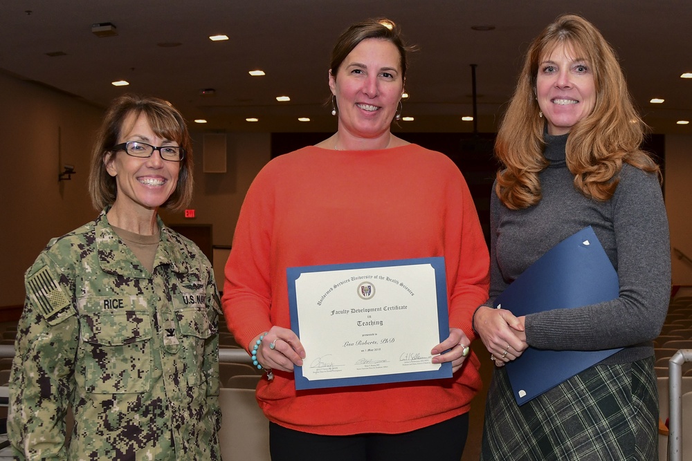 Five NMCP Providers Receive USU Certificates in Teaching