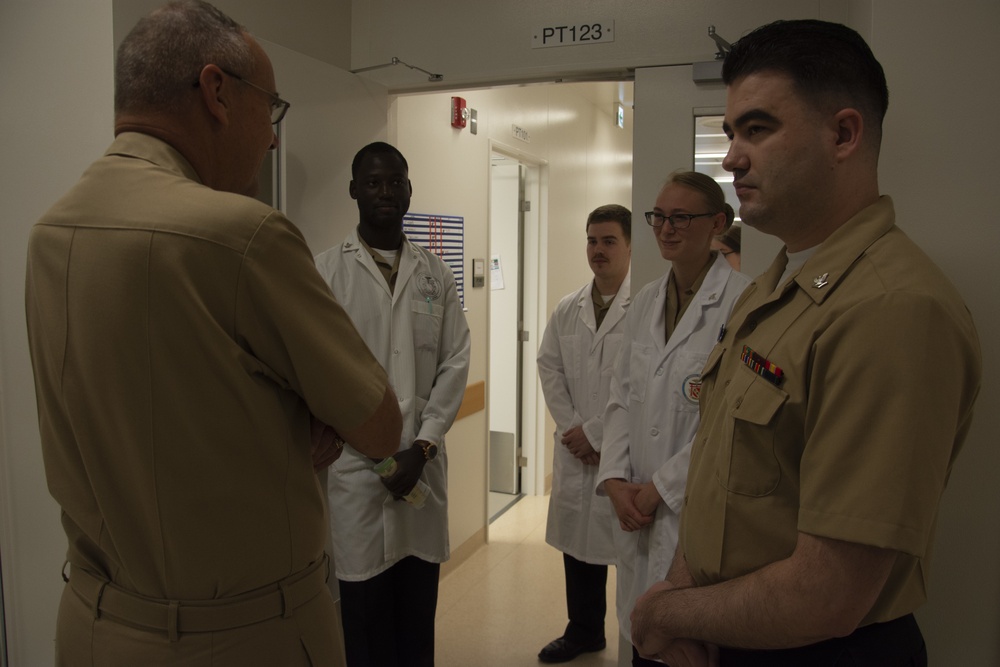 Navy surgeon general visits Navy Medicine personnel in Japan