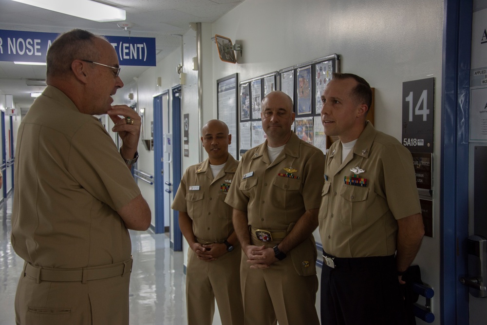 Navy surgeon general visits Navy Medicine personnel in Japan