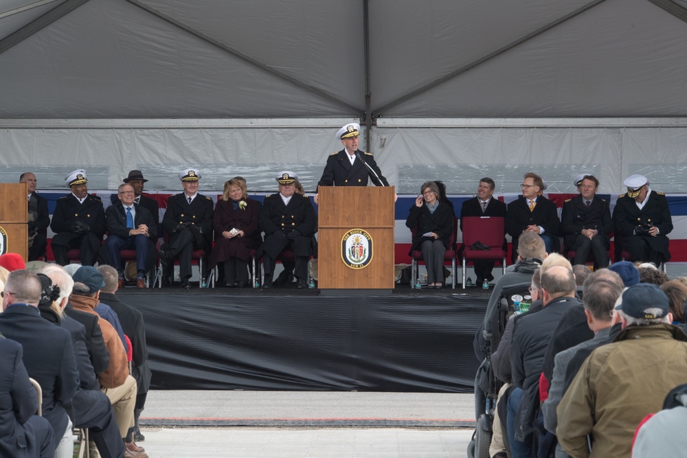 Commissioning ceremony of USS Sioux City (LCS 11)