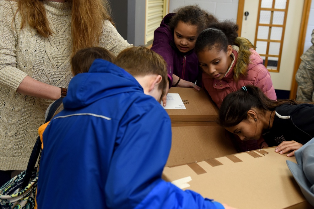Liberty Wing students send care packages to deployed Airmen