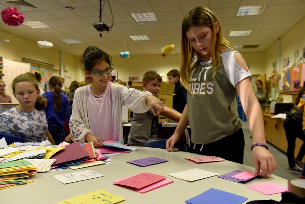 Liberty Wing students send care packages to deployed Airmen