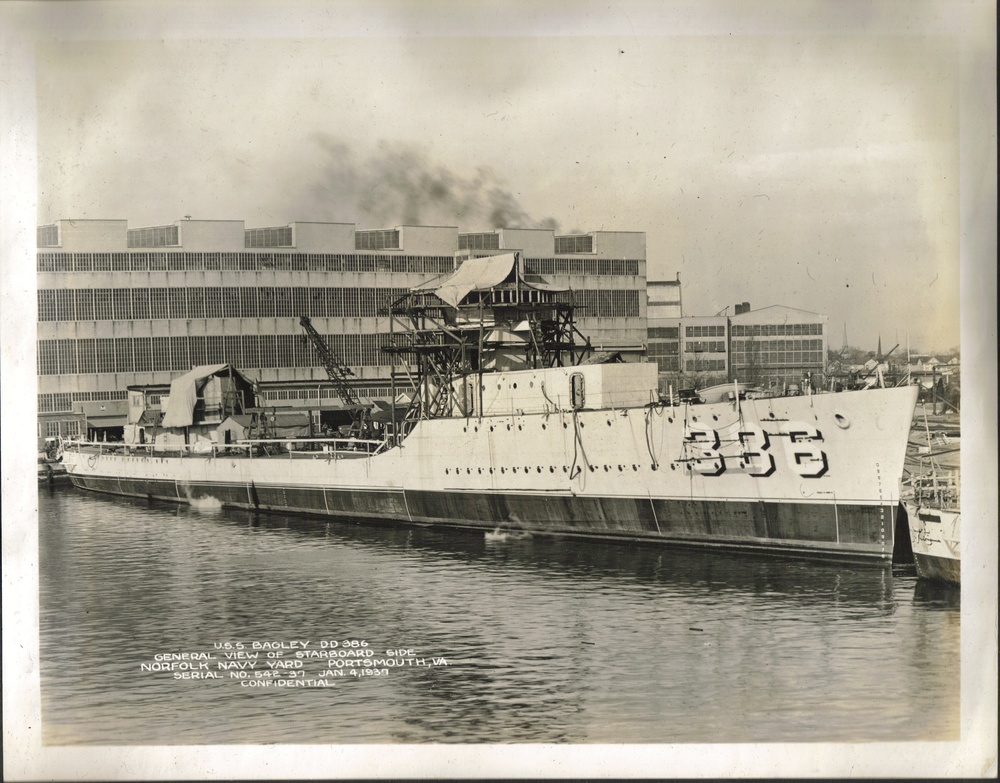 USS Bagley-circa 1936