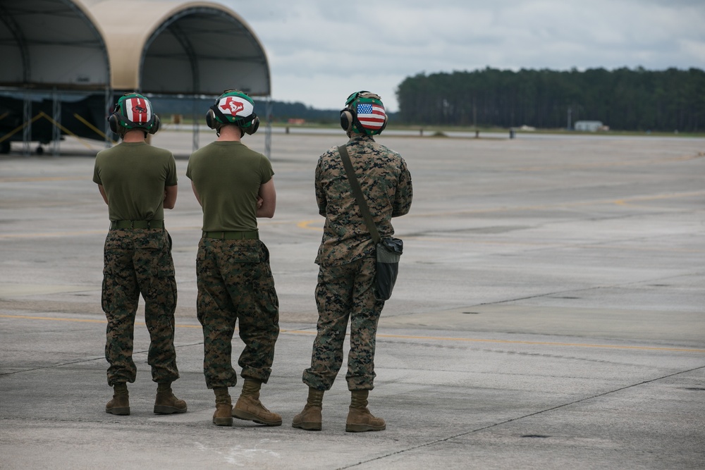 VMAQ-2 Prowlers and Pilots return from Deployment