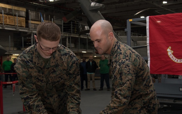 USMC Birthday Aboard HMS Queen Elizabeth