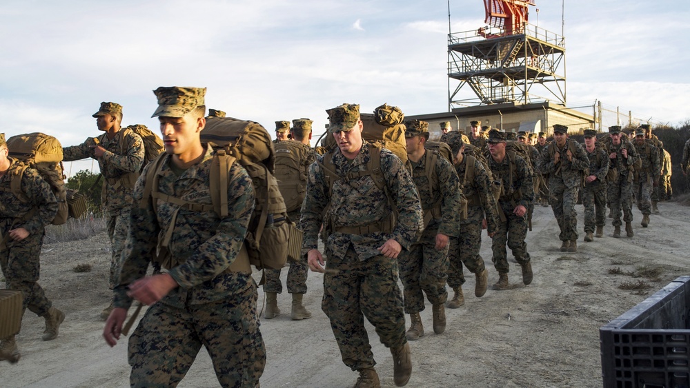 U.S. Marines donate more than 8,600 lbs of food during Hike for the Hungry