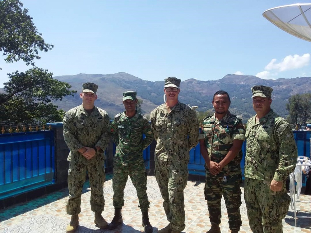 NMCB-3, CCAD Timor-Leste Prepare for Camp Lenhoff Beautification