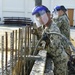 NMCB-3 Seabees Pour Concrete for K-Span Project