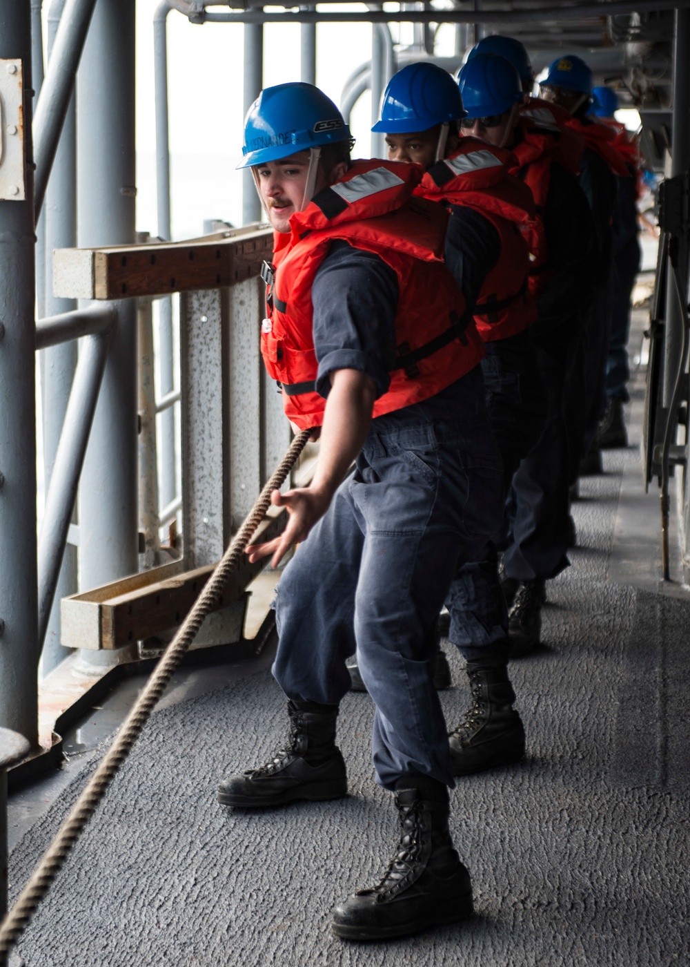 Vella Gulf Replenishment at Sea